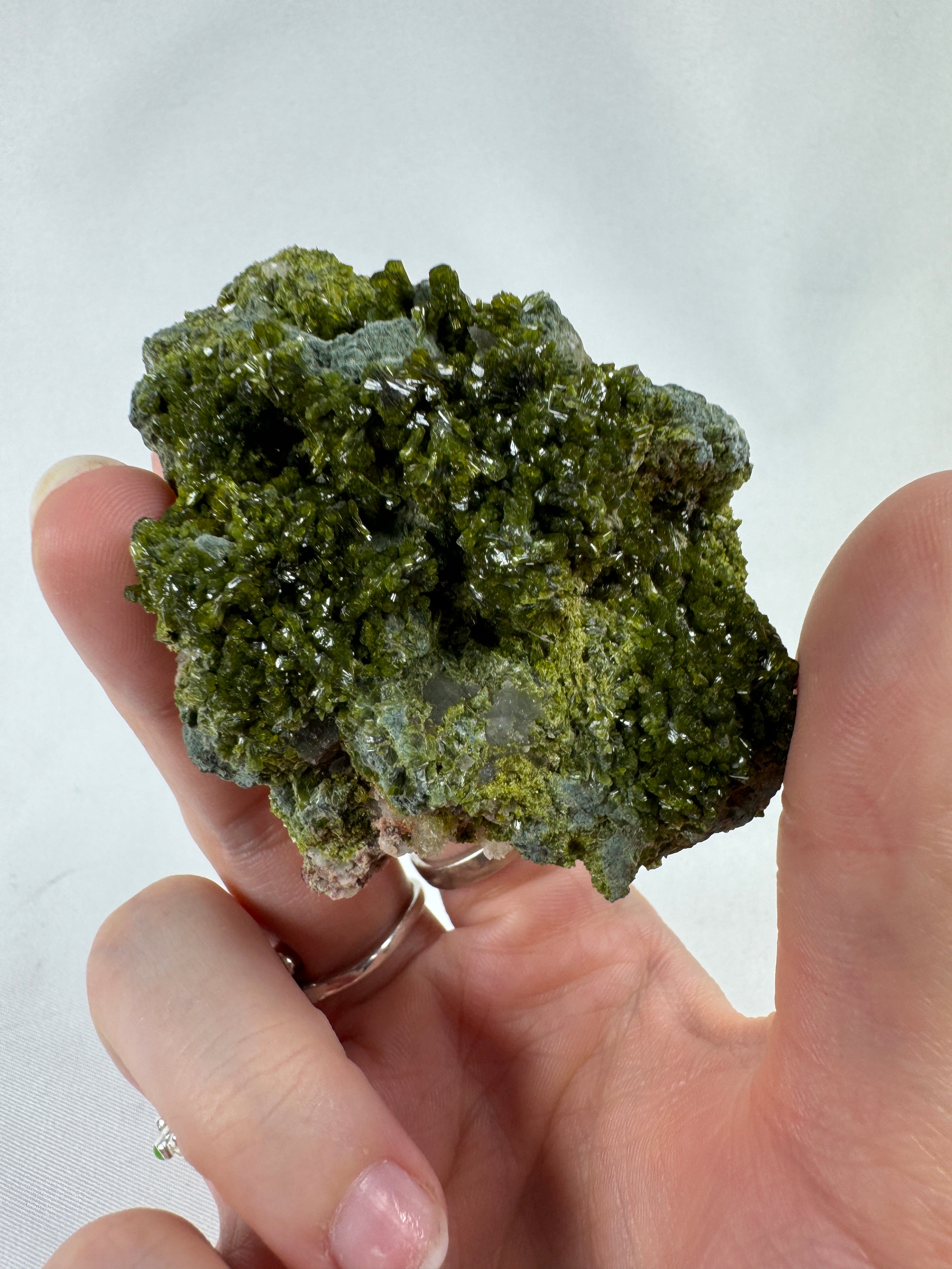 Epidote, Byssolite, & Quartz AA-#6