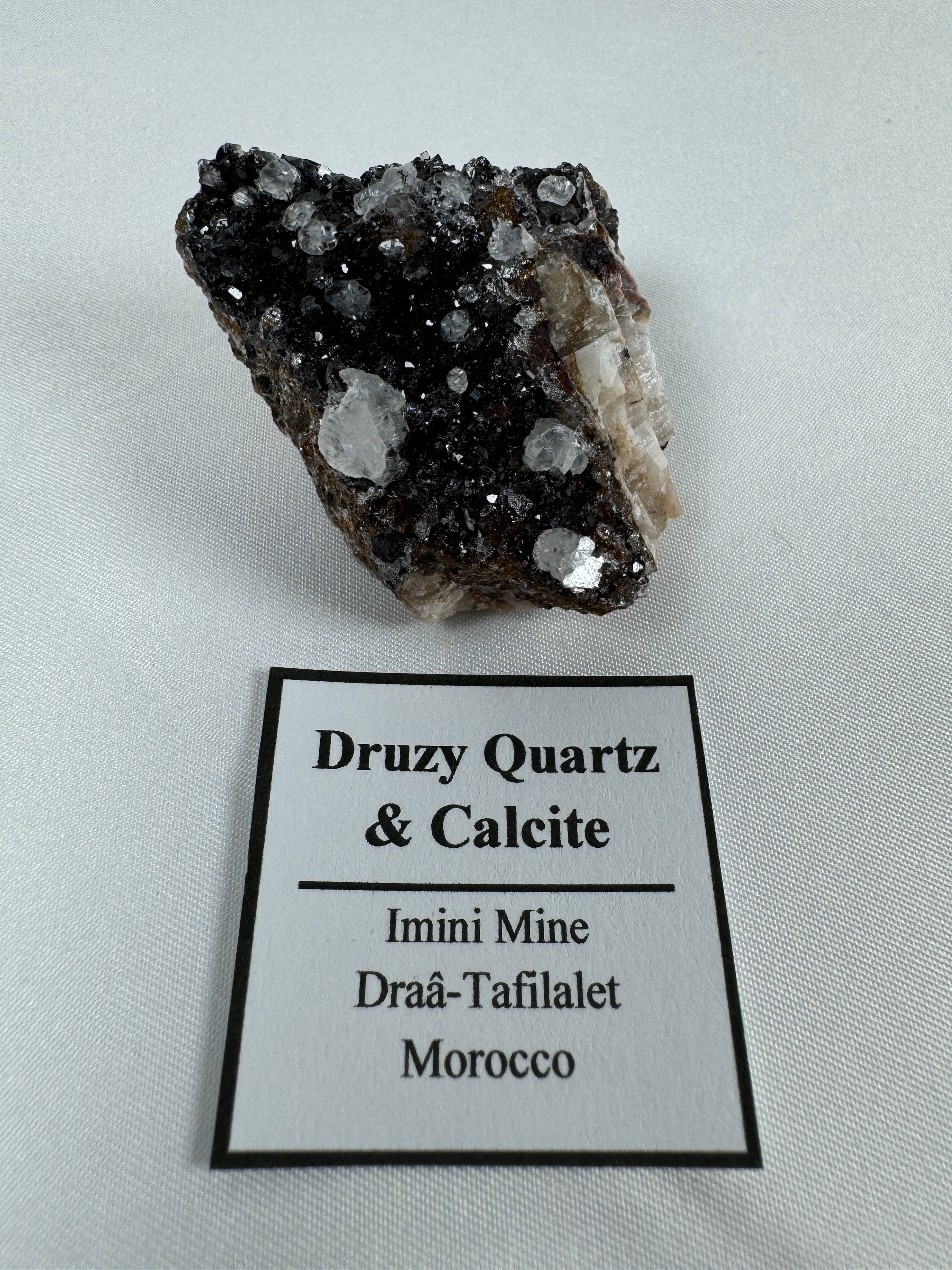 Druzy Quartz & Calcite AA-#1