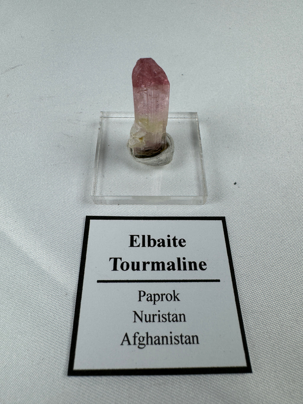 Elbaite var. Tourmaline AA-#5