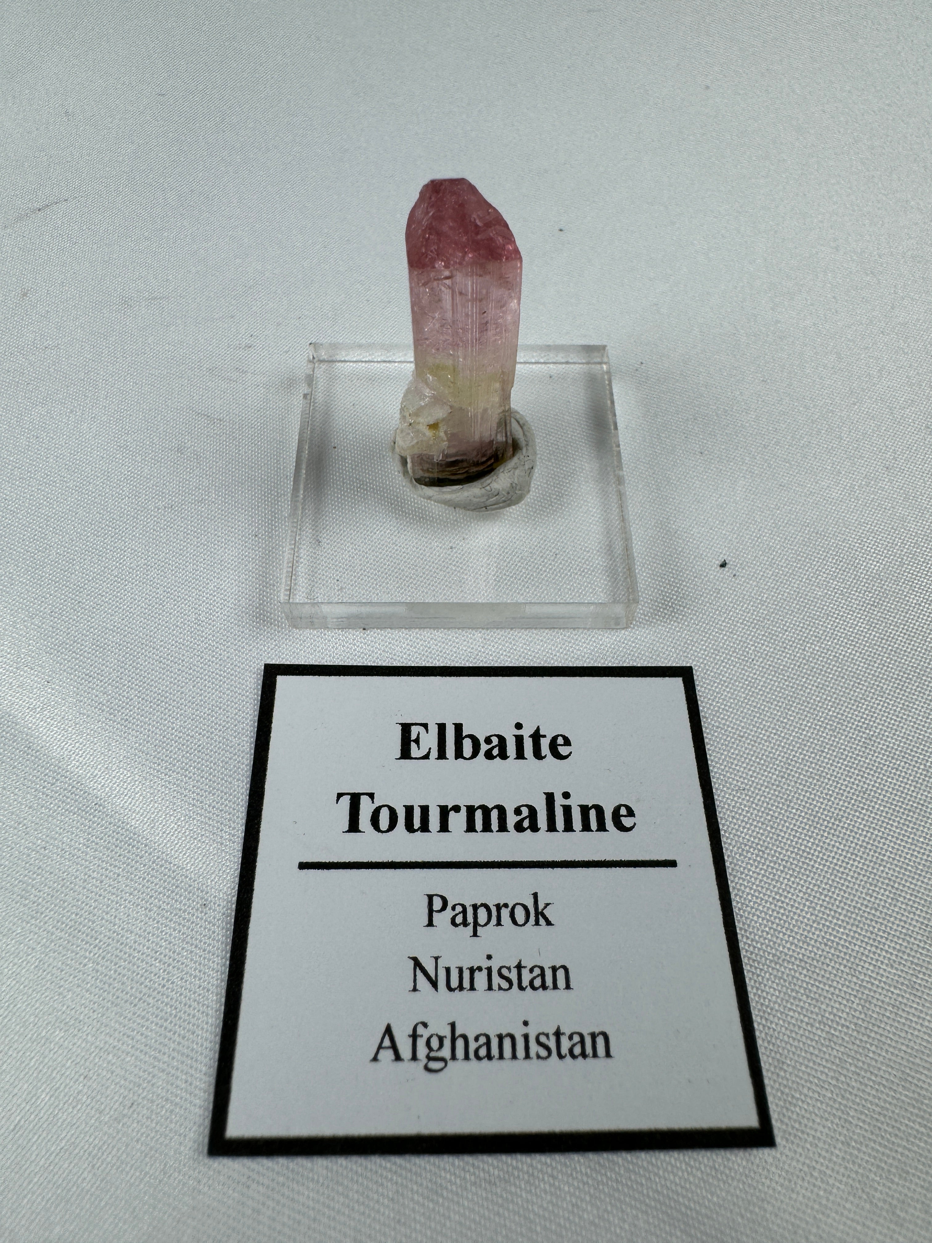 Elbaite var. Tourmaline AA-#5