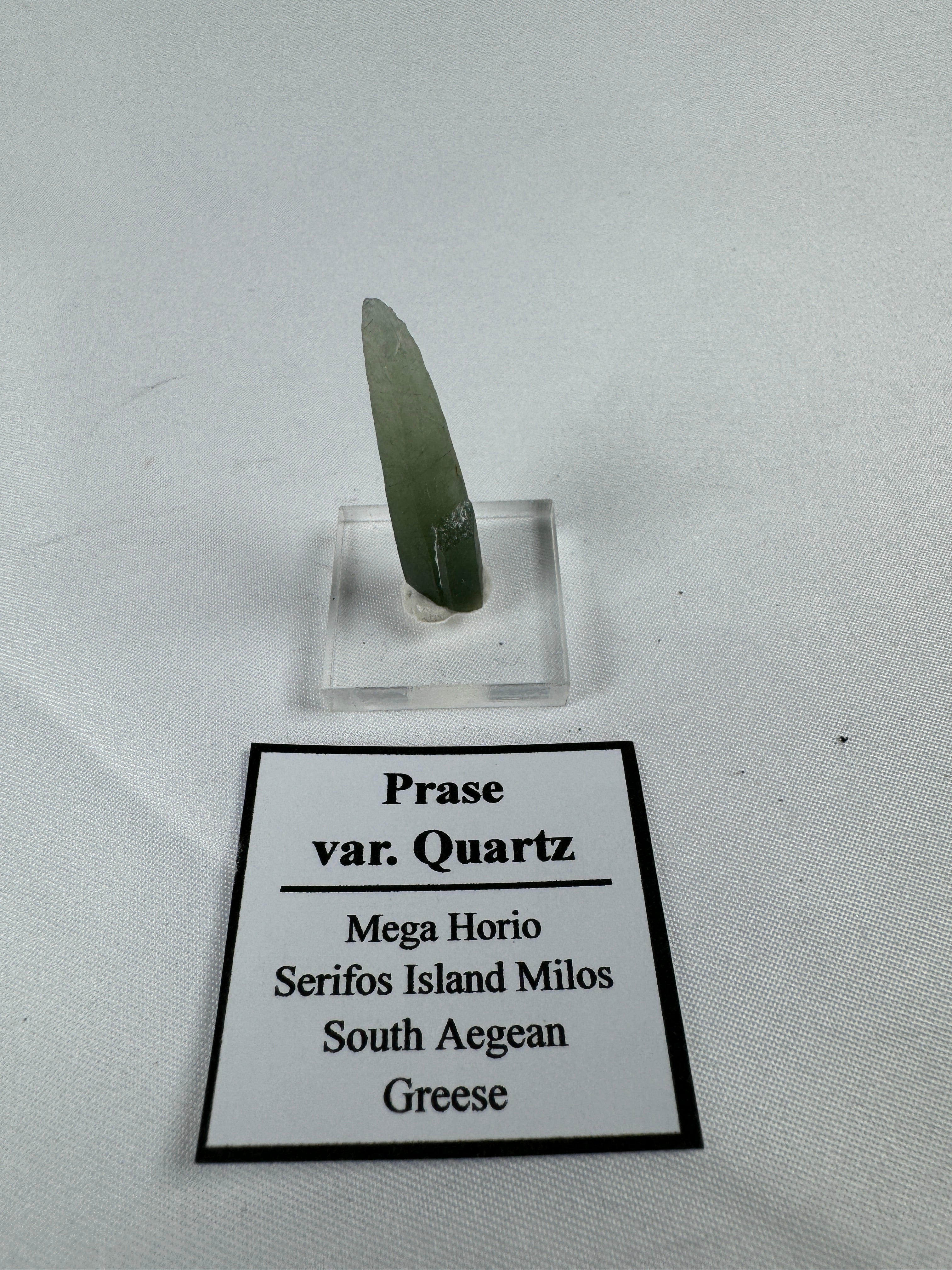 Prase var. Quartz AA-#4