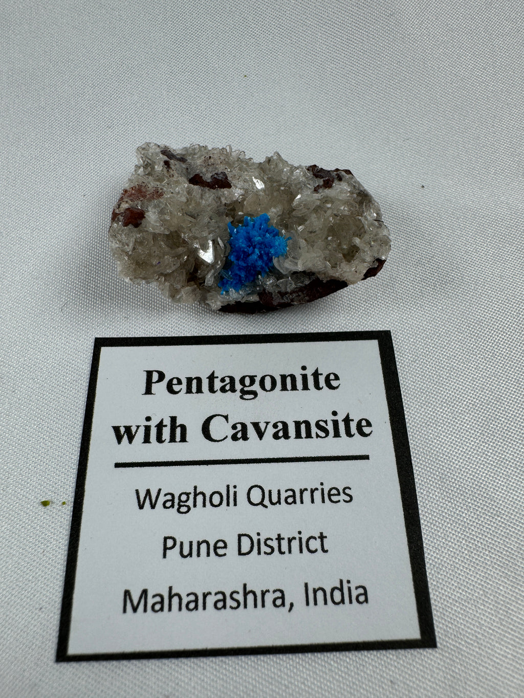 Pentagonite & Cavansite AA-#8