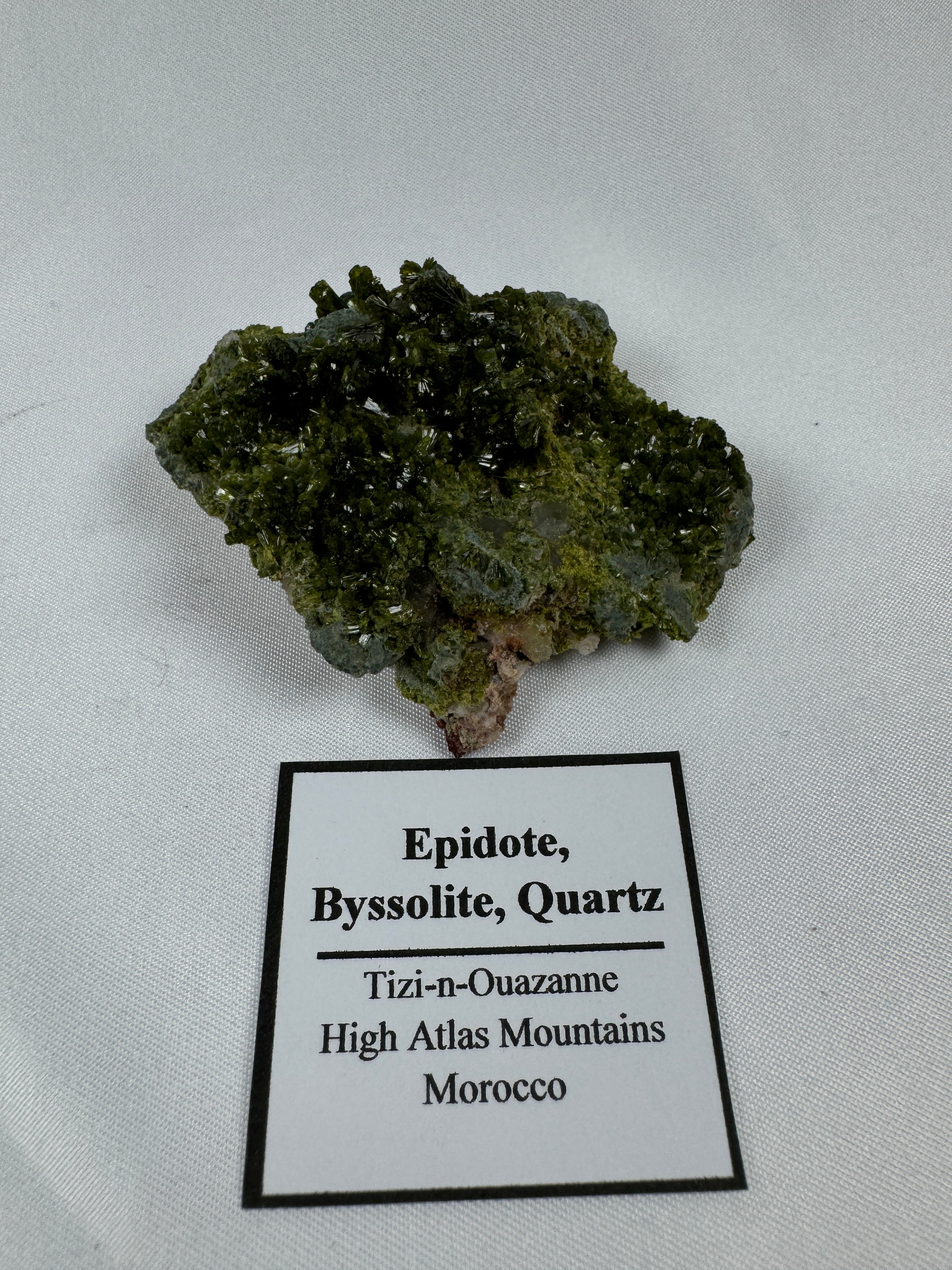 Epidote, Byssolite, & Quartz AA-#6