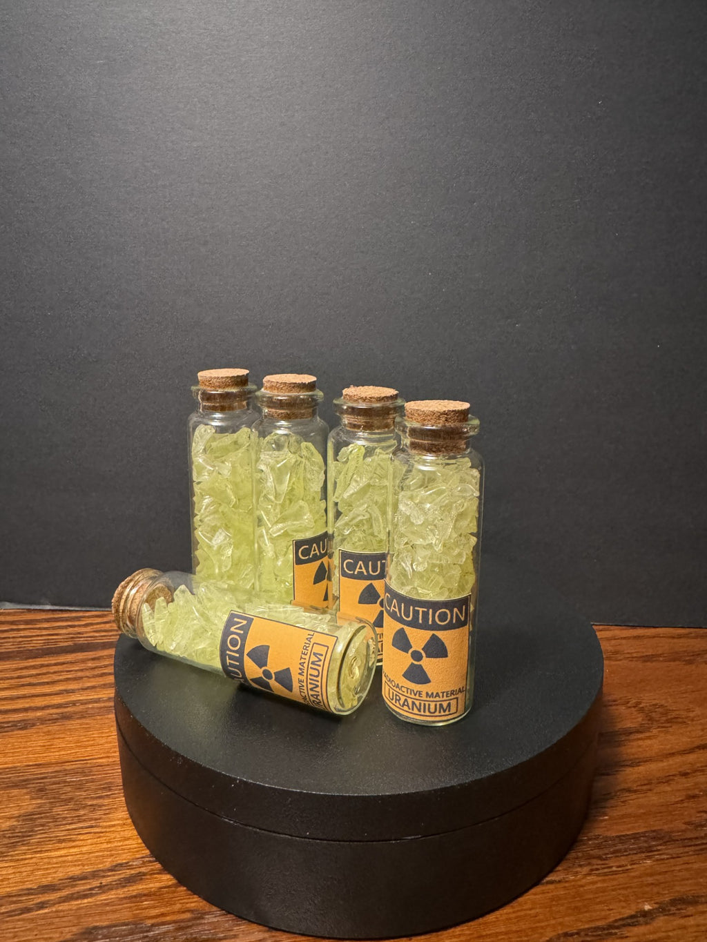Uranium Glass Vial