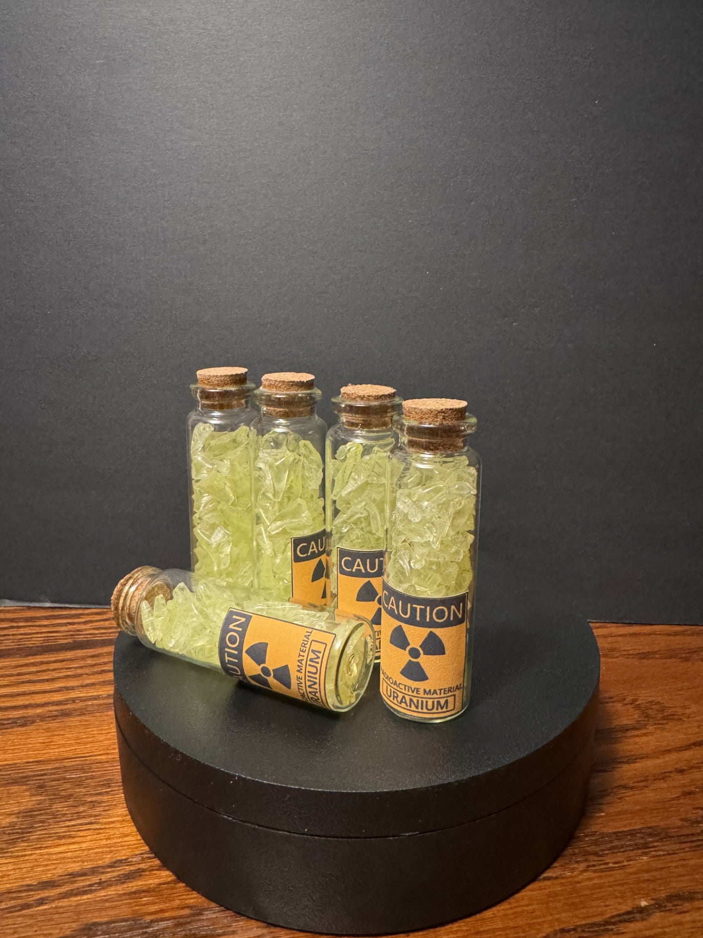 Uranium Glass Vial