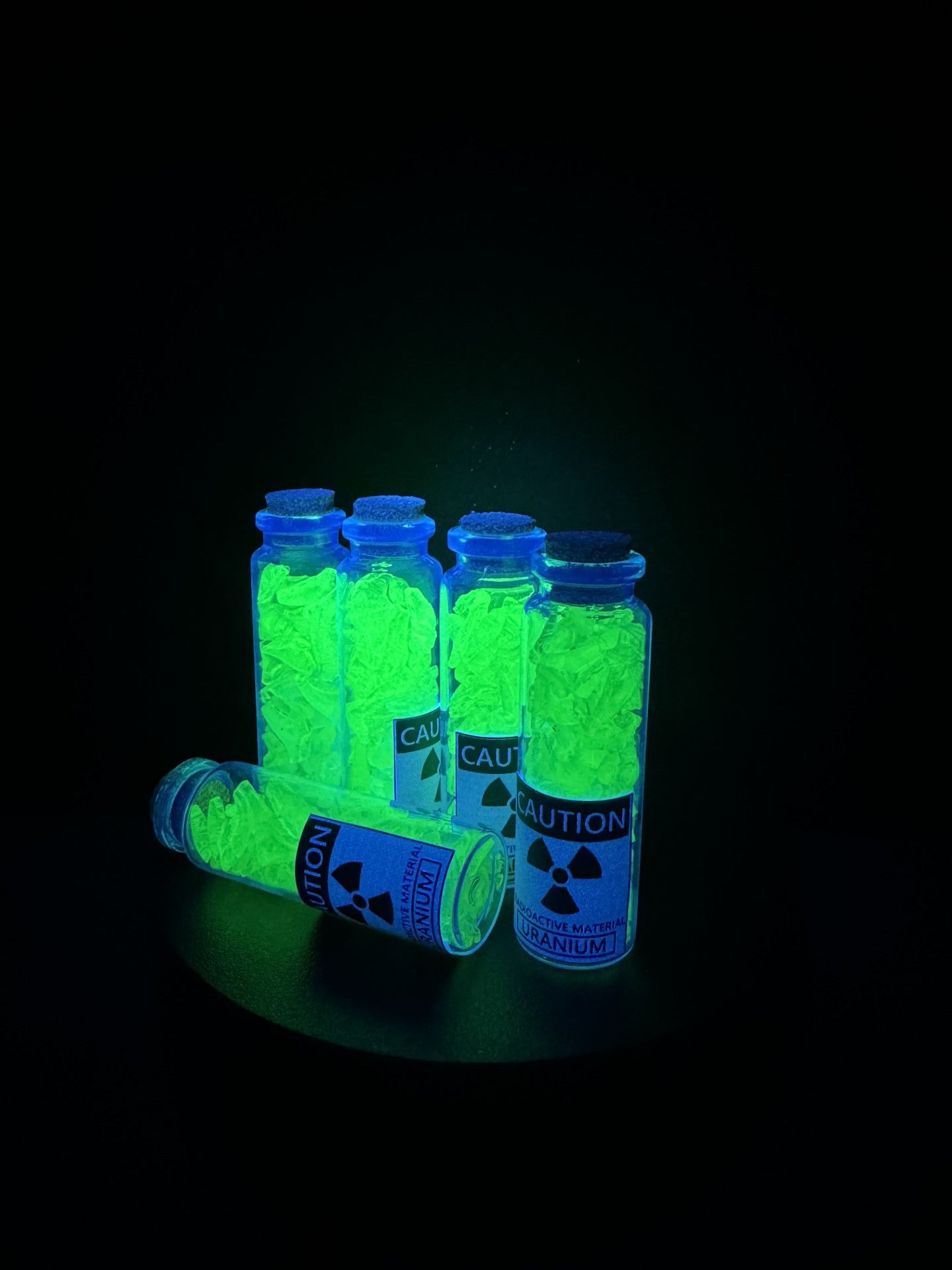 Uranium Glass Vial