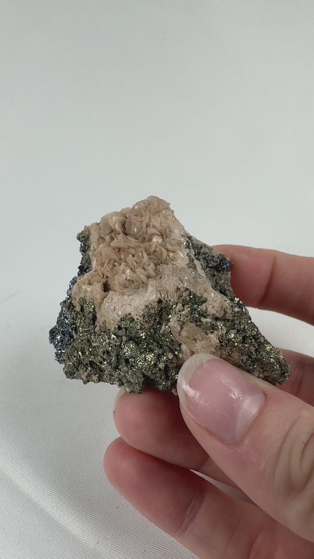 Rhodochrosite with Galena AA-#3