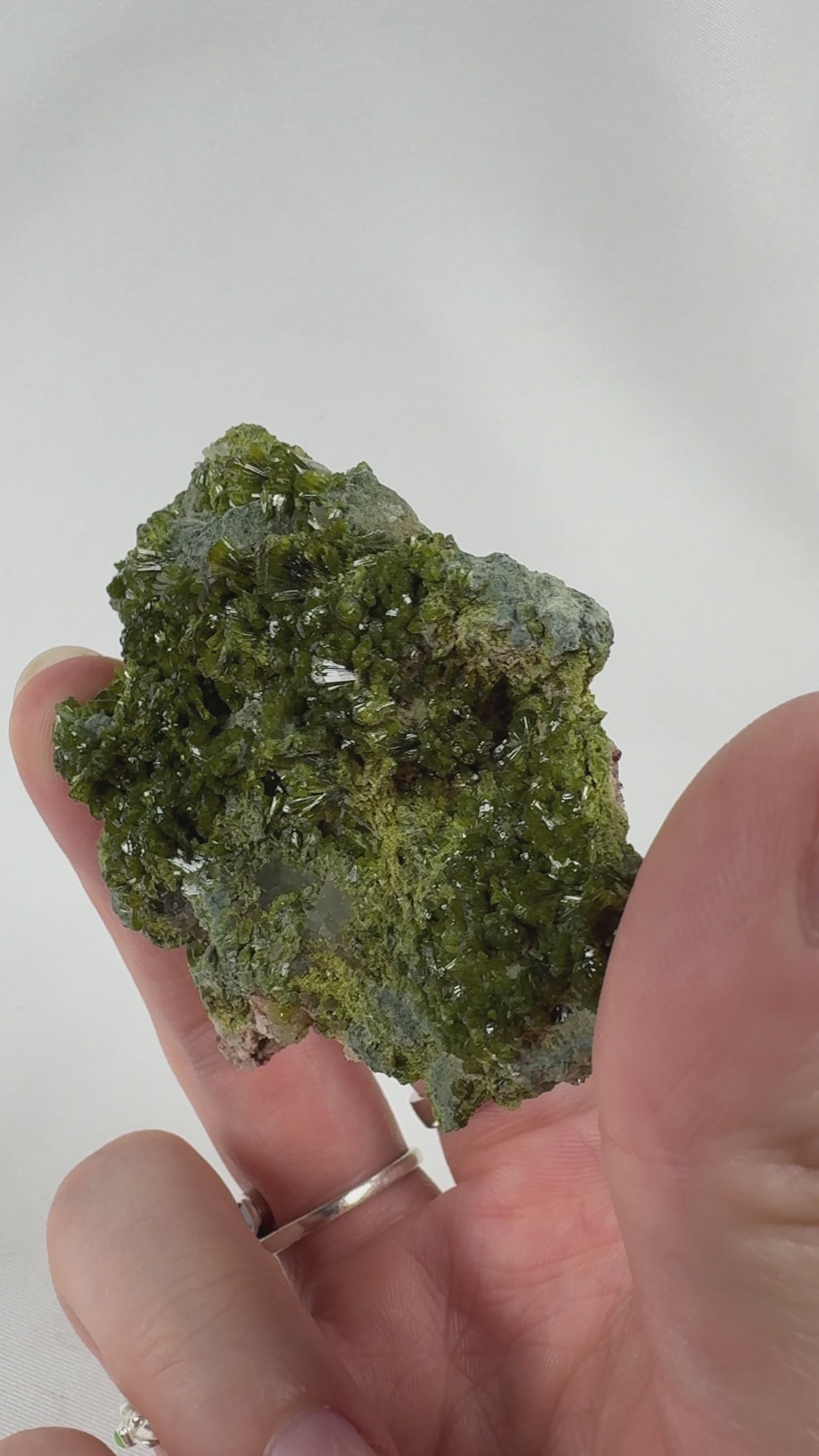 Epidote, Byssolite, & Quartz AA-#6